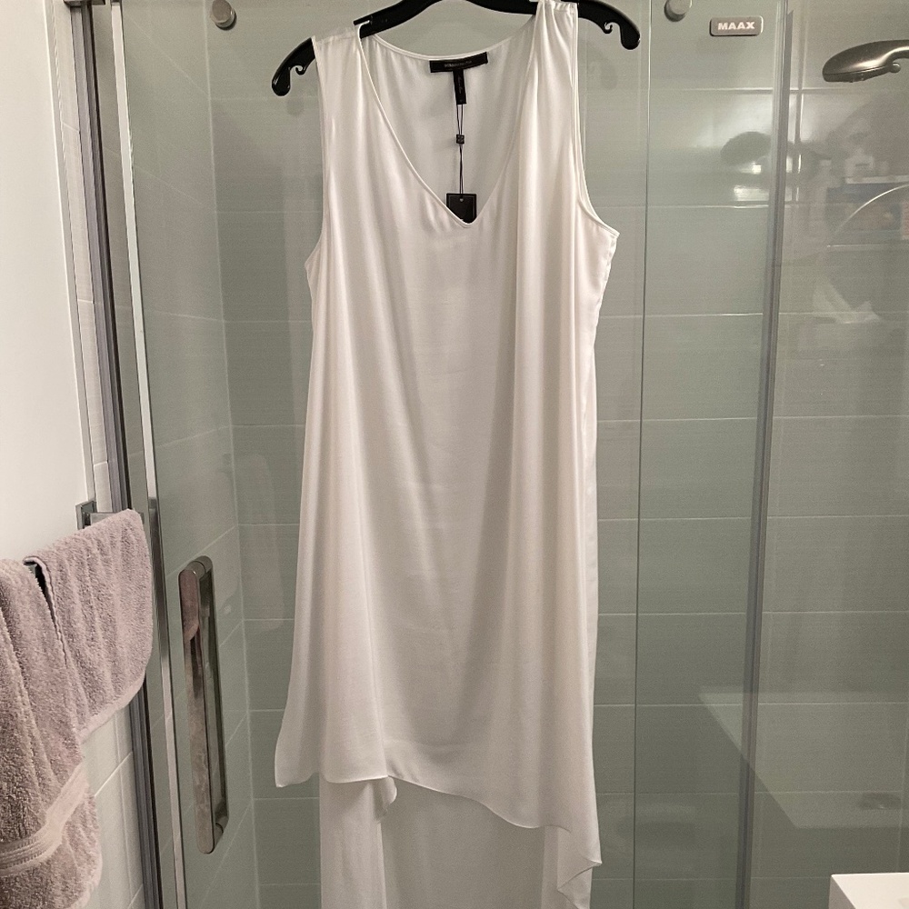 BCBG Max Azria White Flowy Dress